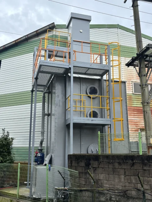 2025년 M사 SCRUBBER 1000㎥/분 시공